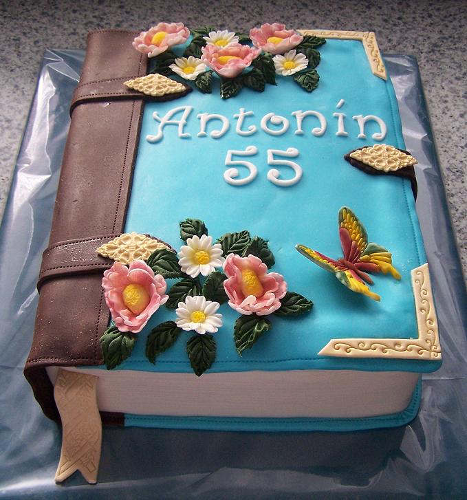 Kniha se šípkovými růžemi k 55 narozeninám