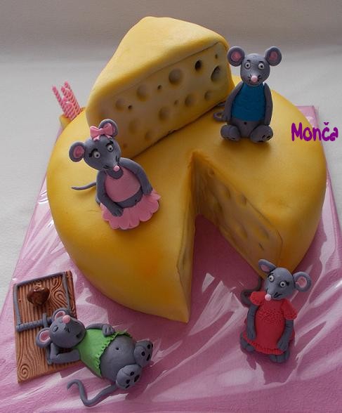 Myšky na sýru